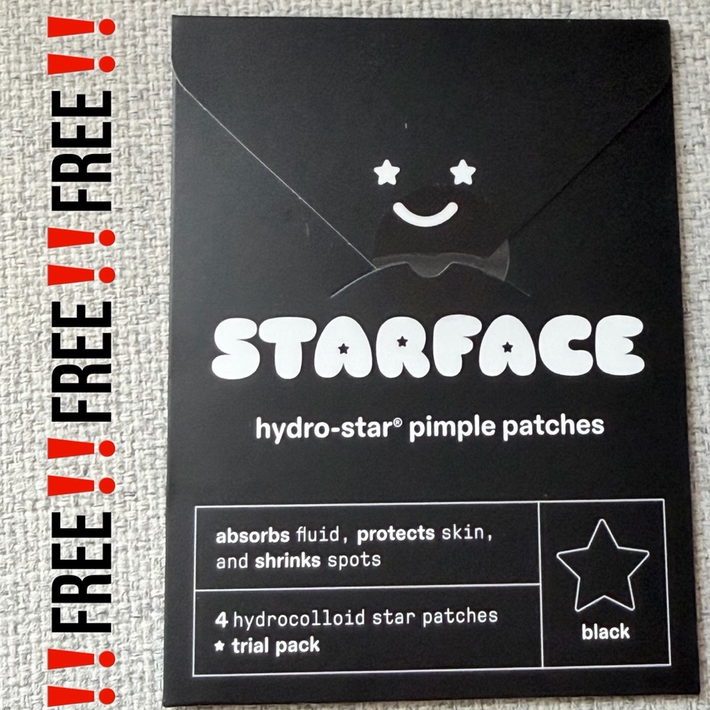 ‼️FREE‼️NEW‼️Starface Hydro-star Pimple Patches Trial Pack